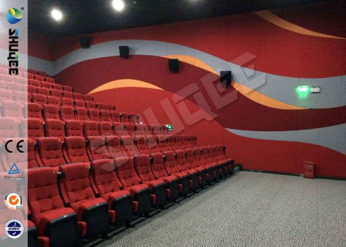 Real Feeling Large Screen Hd 3D Cinema System For Holding 40 People