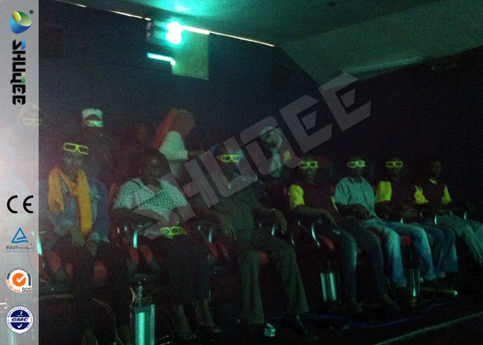 Hydraulic / Electric System 6D Movie Theater , 6d Simulator System