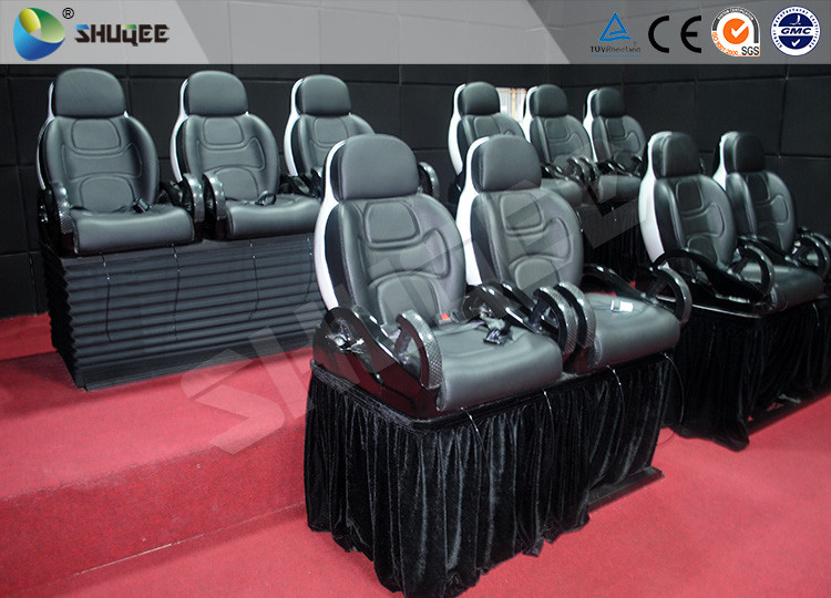 2 Seats Per Set 6D Movie Theater Simulator Cinema With 14 Special Effects