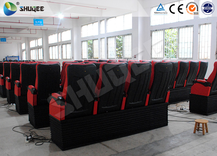 Animation 5D Digital Theater System Simulator With Stimulating Electric Motion Seats
