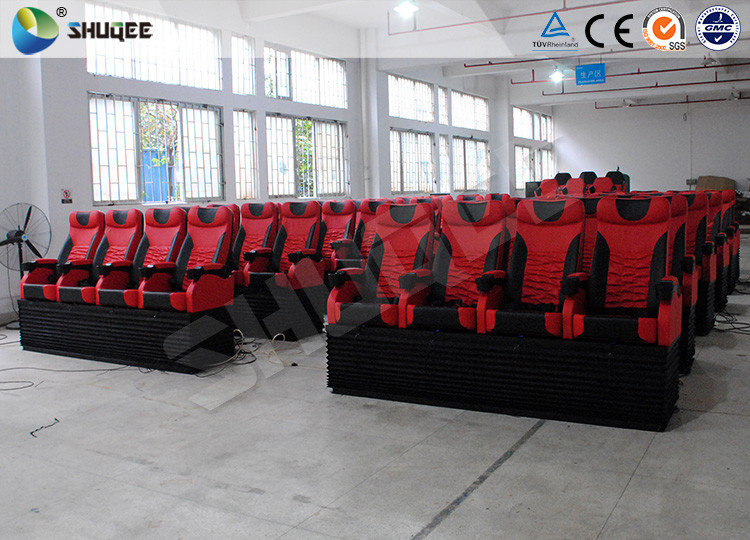 Pneumatic / Hydraulic Control Movie Theater 4D Cinema System With Motion Chair