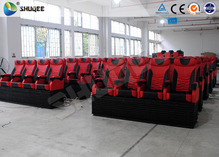 Pneumatic 4D Movie Theater With Motion 4D Chair For Futuristic Cinema