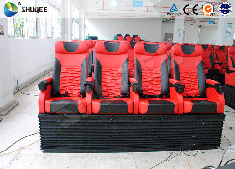 Comfortable 3d 4d 5d 7d 12d Motion Theatre Chair Equiped Special Effects
