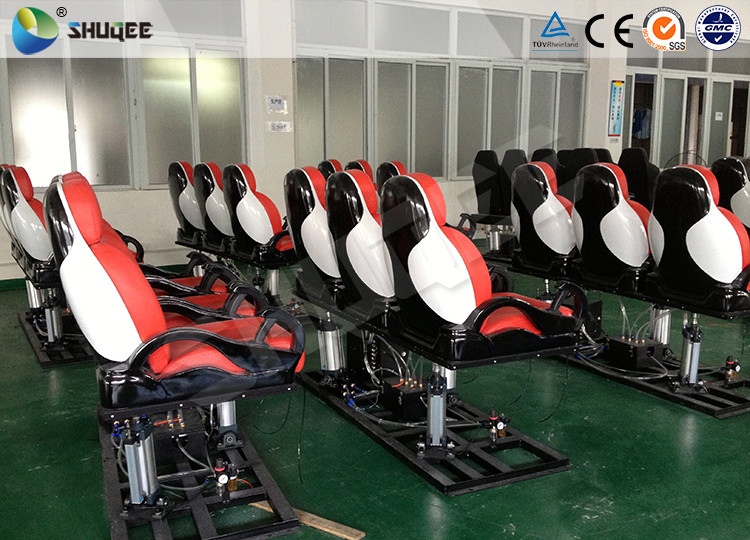 5D Luxury Movie Theater Seat Electric Hydraulic And Pneumatic Mobile Seats