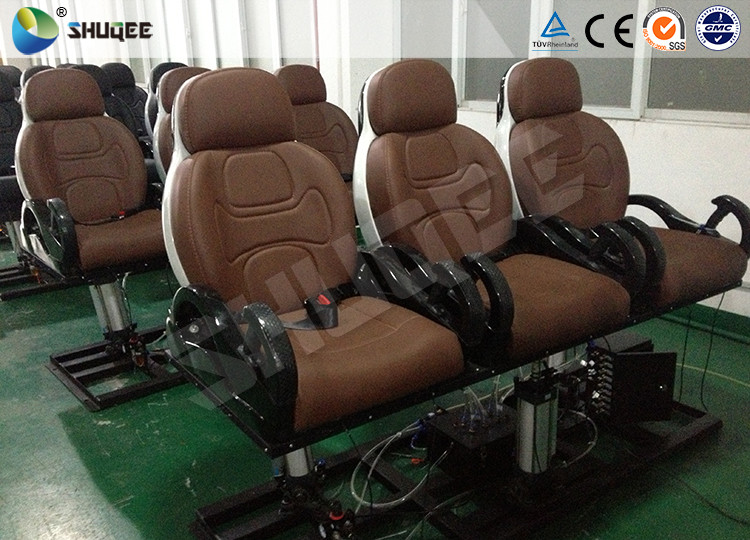Amazing Stimulating 6D Movie Theater For Business Center / Supermarket