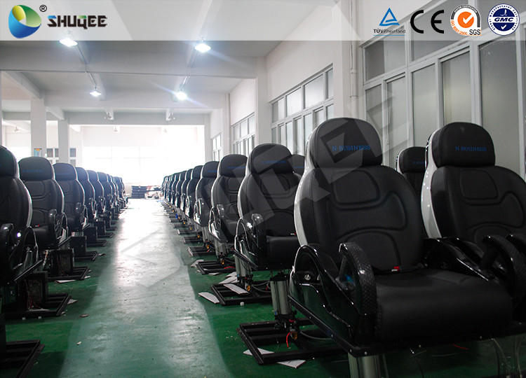 Pneumatic Mobile 5D Cinema With Snow / Bubble / Rain / Wind Effect 2 Years Warranty