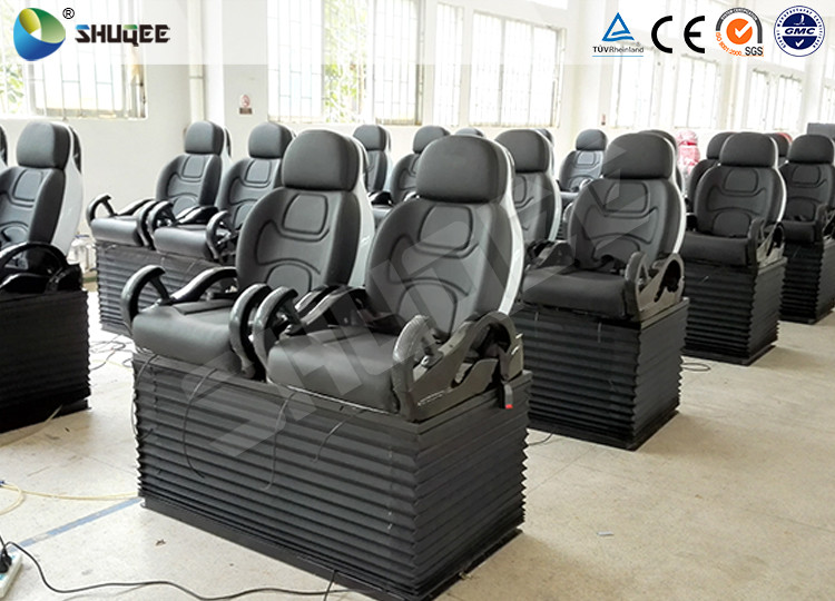 Electric Truck Movie Theatre Equipment  Motion 5D Kino With 2seat / Set Holding 6 Seats