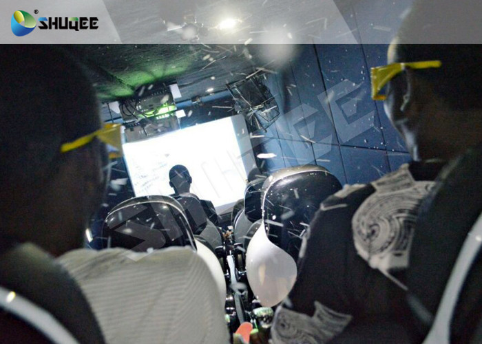 5D Motion Theater In Truck Trailer Energy Saving Motion Seat For Park Party Business