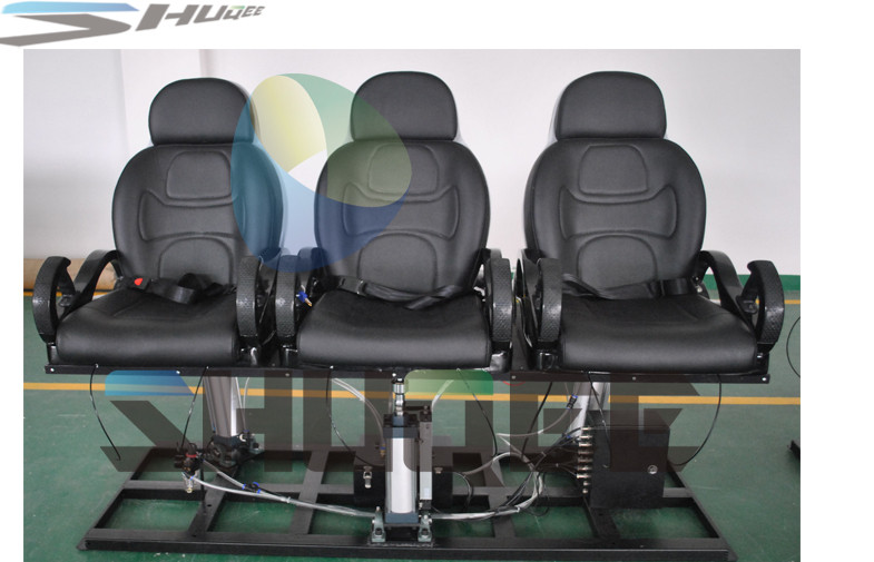 Strong simulation and electric shock Motion Theater Chair  with pneumatic system supplier