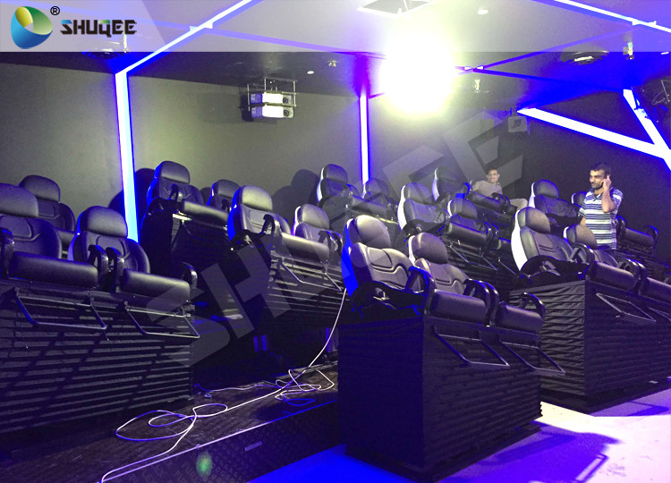 24 People Seat 5D Motion Cinema 5d Driving Simulator With Movement / Vibration Effect