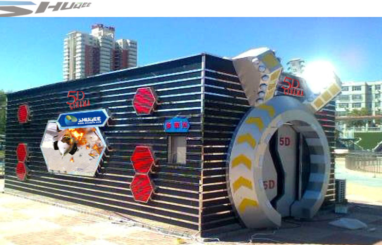 Luxury Motion Chairs 5D Film 5D Movie Theater With Special Effect Equipment